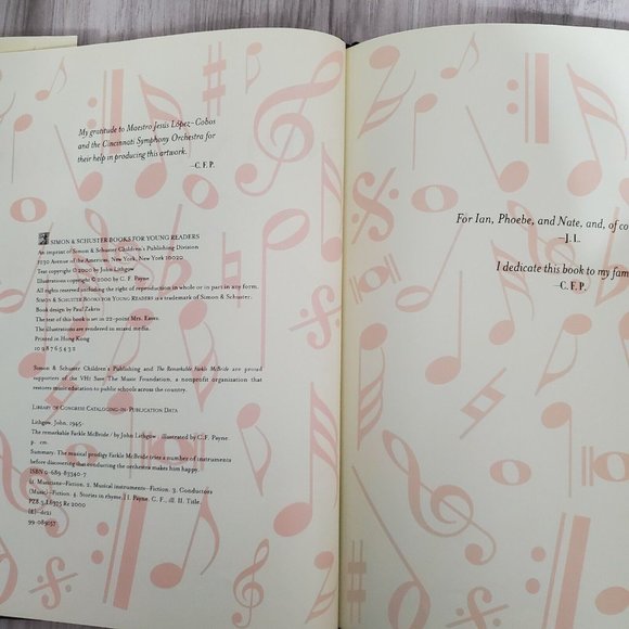 Remarkable Farkle Mcbride by John Lithgow (2000, Picture Book) - Picture 9 of 9